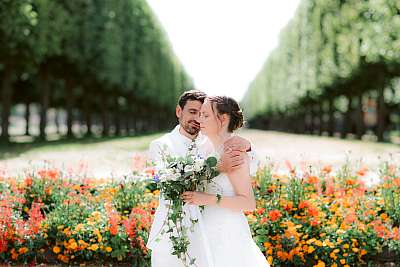 Photo de mariage au domaine du château de Saint-Germain-en-Laye